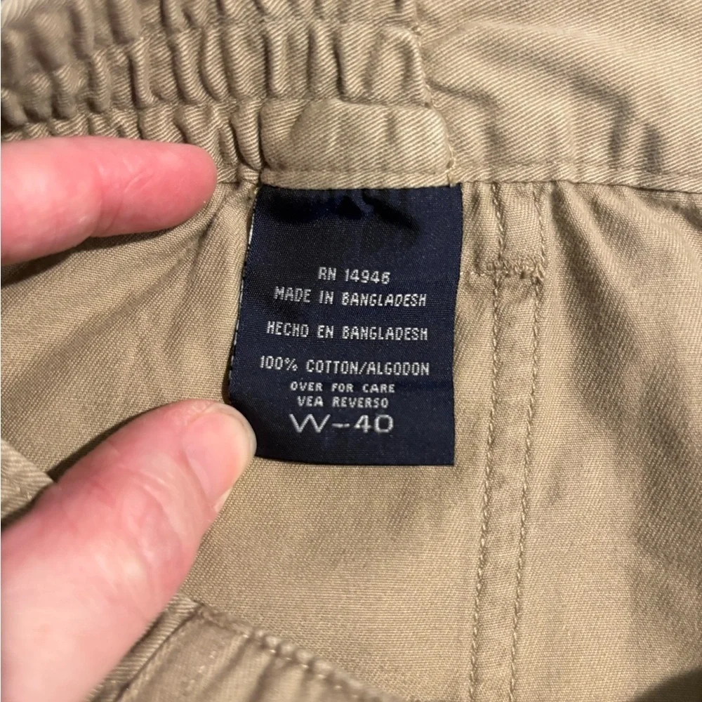 Source Unknown Tan Cargo Shorts Relaxed Fit